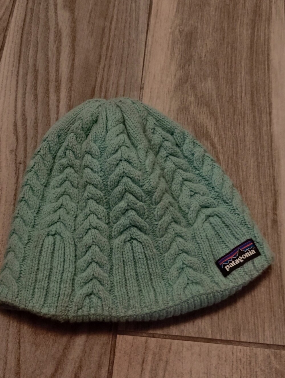 Patagonia Women's Knit Green Wool Blend Hat OS